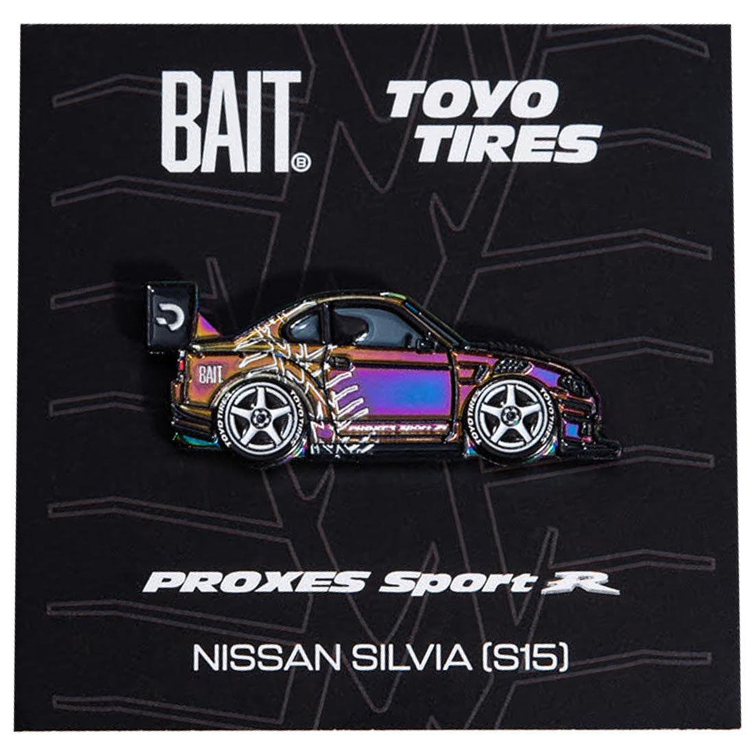 BAIT x Toyo Tires Watch Launch Pin (black)