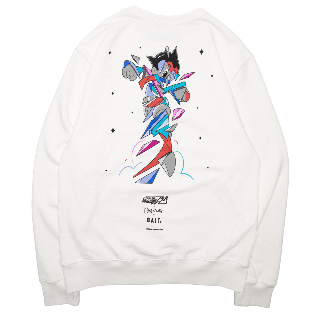 BAIT x Astro Boy x Louis De Guzman Men Crewneck Sweater (white / off white)